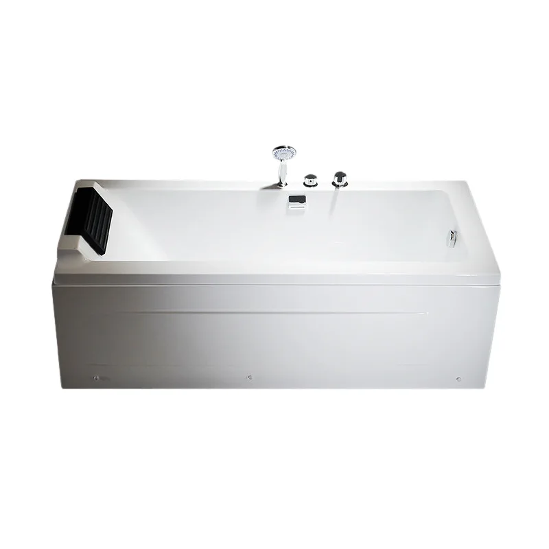 Акриловая умная ванна, независимая ванна для маленькой квартиры, раскладывающаяся глубокая прямоугольная юбка, постоянная температура
Акриловая умная ванна, независимая ванна для маленькой квартиры, раскладывающаяся глубокая прямоугольная юбка, постоянная температура