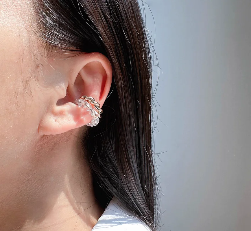 Europe and the United States foreign trade jewelry fresh green beaded elastic ring women's clear sense of rice bead double ear b
Europe and the United States foreign trade jewelry fresh green beaded elastic ring women's clear sense of rice bead double ear b