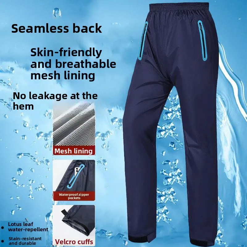 Unisex Thickened Waterproof Cycling Outdoor Breathable Rain Pants Windproof Double Layer Wear-resistant Hiking Leisure Underwear
Unisex Thickened Waterproof Cycling Outdoor Breathable Rain Pants Windproof Double Layer Wear-resistant Hiking Leisure Underwear