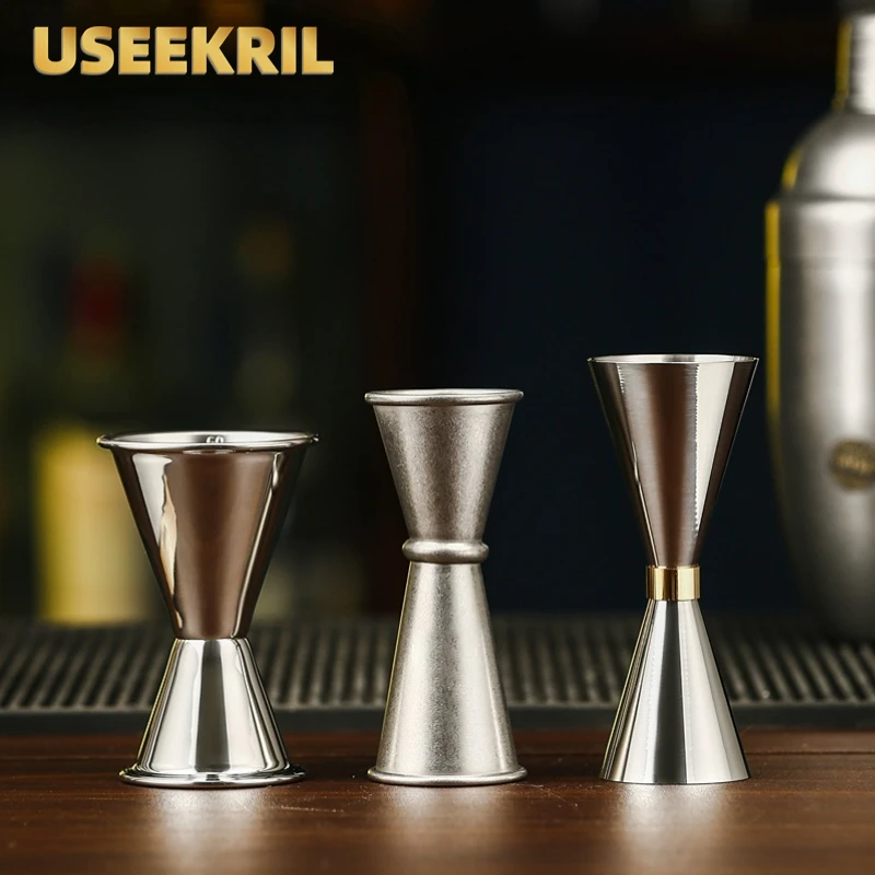 Cocktail Jigger 304 Stainless Steel Jigger Bar Measures Barware Tools Bar Accessories Gold Ring DIY Tools Drink Spirit
Cocktail Jigger 304 Stainless Steel Jigger Bar Measures Barware Tools Bar Accessories Gold Ring DIY Tools Drink Spirit