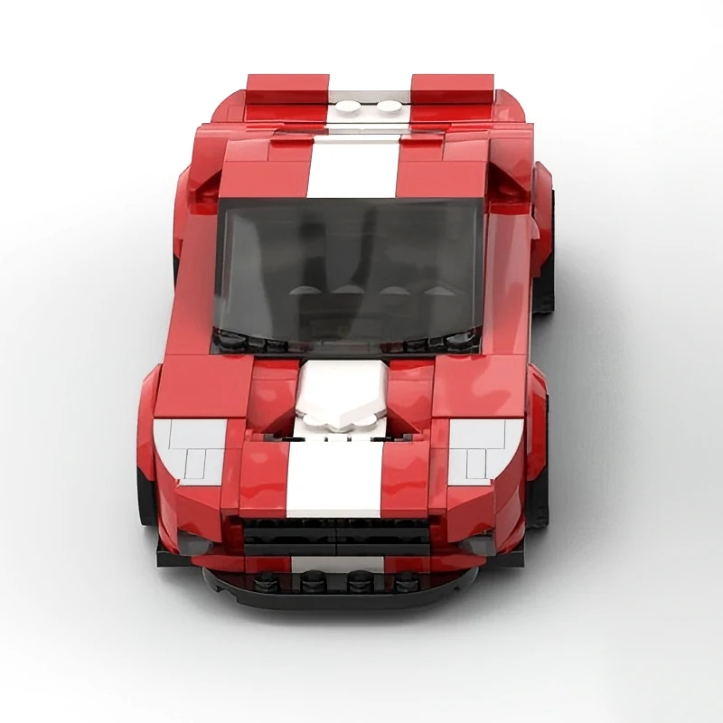 Классический красный конструктор MOC-110921: Суперкар GT, 343 детали, совместимый с известными брендами, развивающая игрушка, подарок
Классический красный конструктор MOC-110921: Суперкар GT, 343 детали, совместимый с известными брендами, развивающая игрушка, подарок