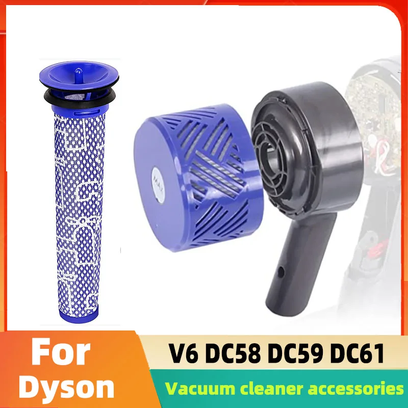 Комплект задних фильтров двигателя для Dyson V6 DC58 DC59 DC61, Сменные аксессуары для пылесоса, бытовая техника
Комплект задних фильтров двигателя для Dyson V6 DC58 DC59 DC61, Сменные аксессуары для пылесоса, бытовая техника