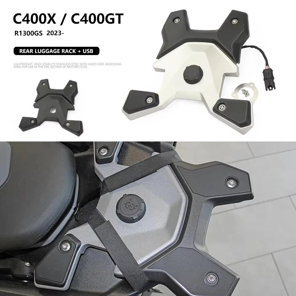 For BMW R1300GS R 1300 GS GS1300 2023-2025 C400X C400GT C 400 X GT Motorcycle Rear Seat Luggage Carrier Rack Top Box Holder
For BMW R1300GS R 1300 GS GS1300 2023-2025 C400X C400GT C 400 X GT Motorcycle Rear Seat Luggage Carrier Rack Top Box Holder