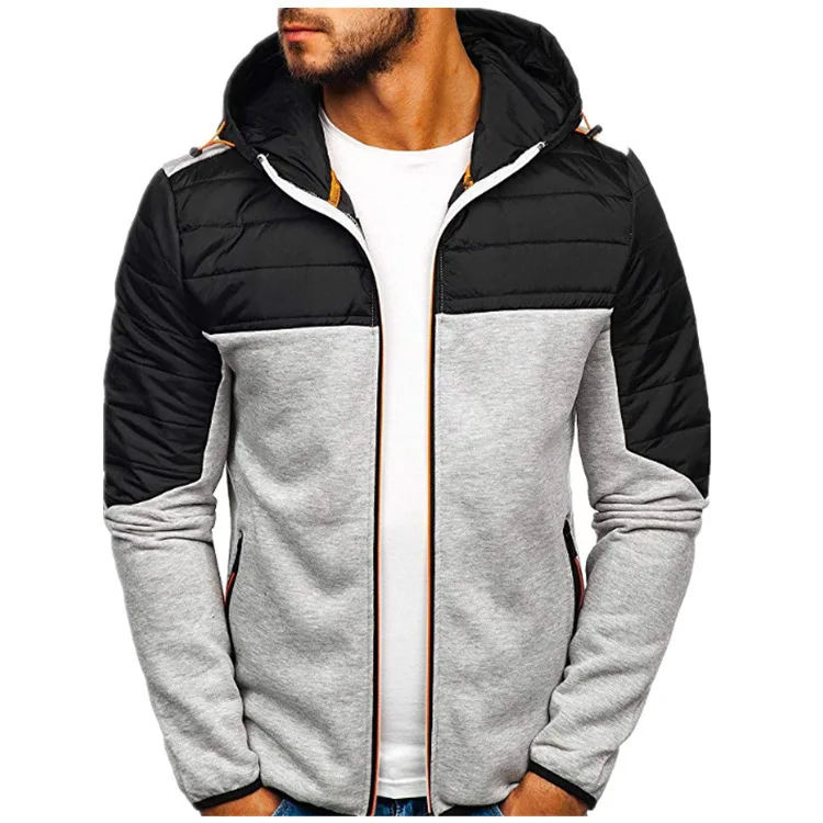 Men's Zipper Hoodie Jaet Patchwork Sweatirt Casual Loose Fit Polyester Fabric Youthful Sle Four Seasons Universal
Men's Zipper Hoodie Jaet Patchwork Sweatirt Casual Loose Fit Polyester Fabric Youthful Sle Four Seasons Universal
