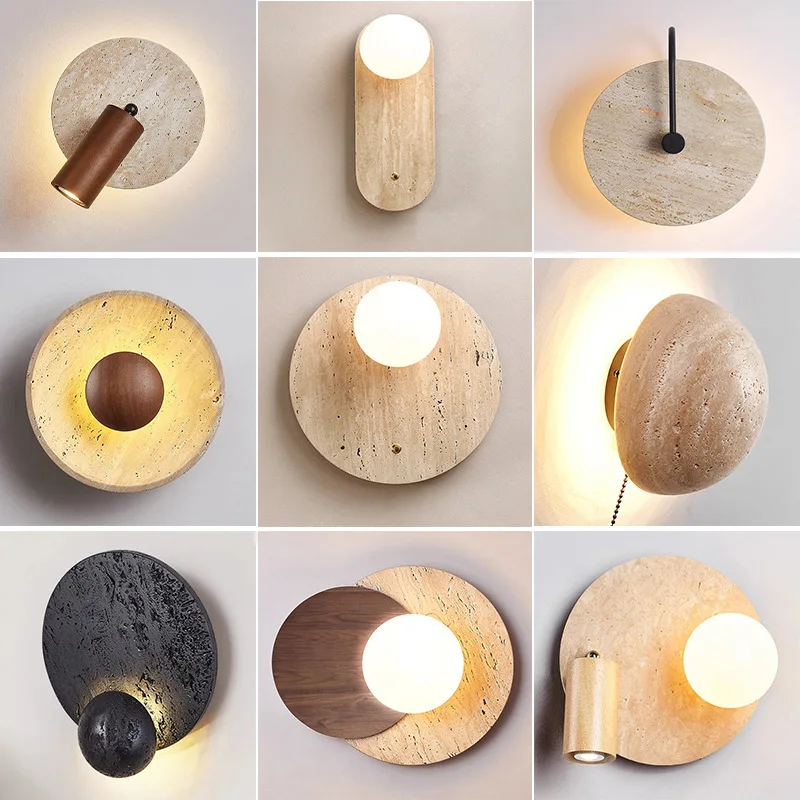 Wabi Sabi Yellow Travertine Stone Wall Lamp for Living Room Bedroom Study & Bedside Hotel Marble Decor LED Light Sconce
Wabi Sabi Yellow Travertine Stone Wall Lamp for Living Room Bedroom Study & Bedside Hotel Marble Decor LED Light Sconce