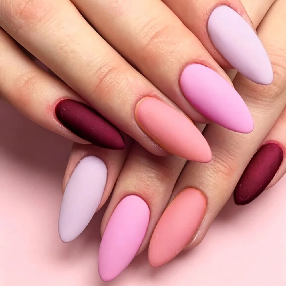 288Pcs Matte Short Almond Press On Nails Nude Pink/Blue/Red/Purple Matte Almond Fake Nails Full Cover Acrylic Matte Manicure Tip
288Pcs Matte Short Almond Press On Nails Nude Pink/Blue/Red/Purple Matte Almond Fake Nails Full Cover Acrylic Matte Manicure Tip
