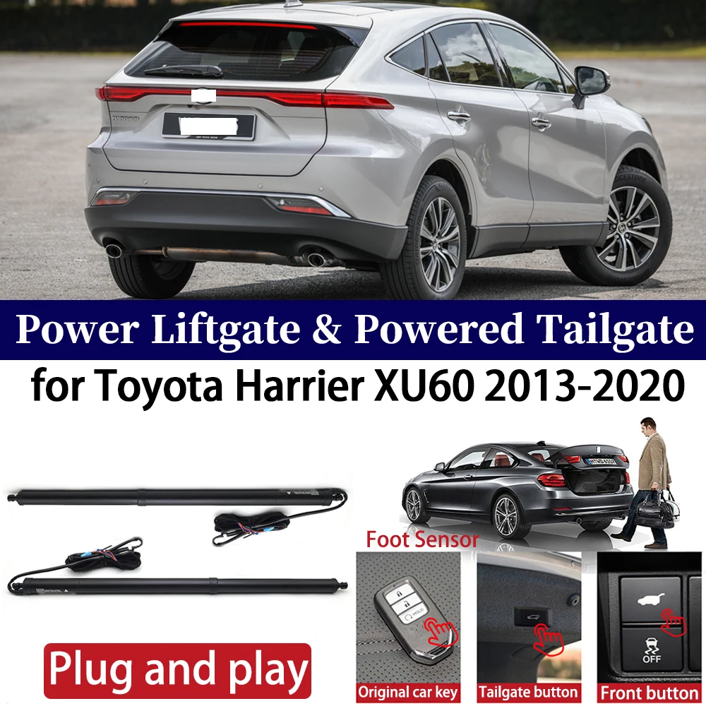 ZhuCamX for Toyota Harrier XU60 2013-2020 Car OEM Power Liftgate Automatic One-Click Powered Tailgate Strut Plug and play
ZhuCamX for Toyota Harrier XU60 2013-2020 Car OEM Power Liftgate Automatic One-Click Powered Tailgate Strut Plug and play