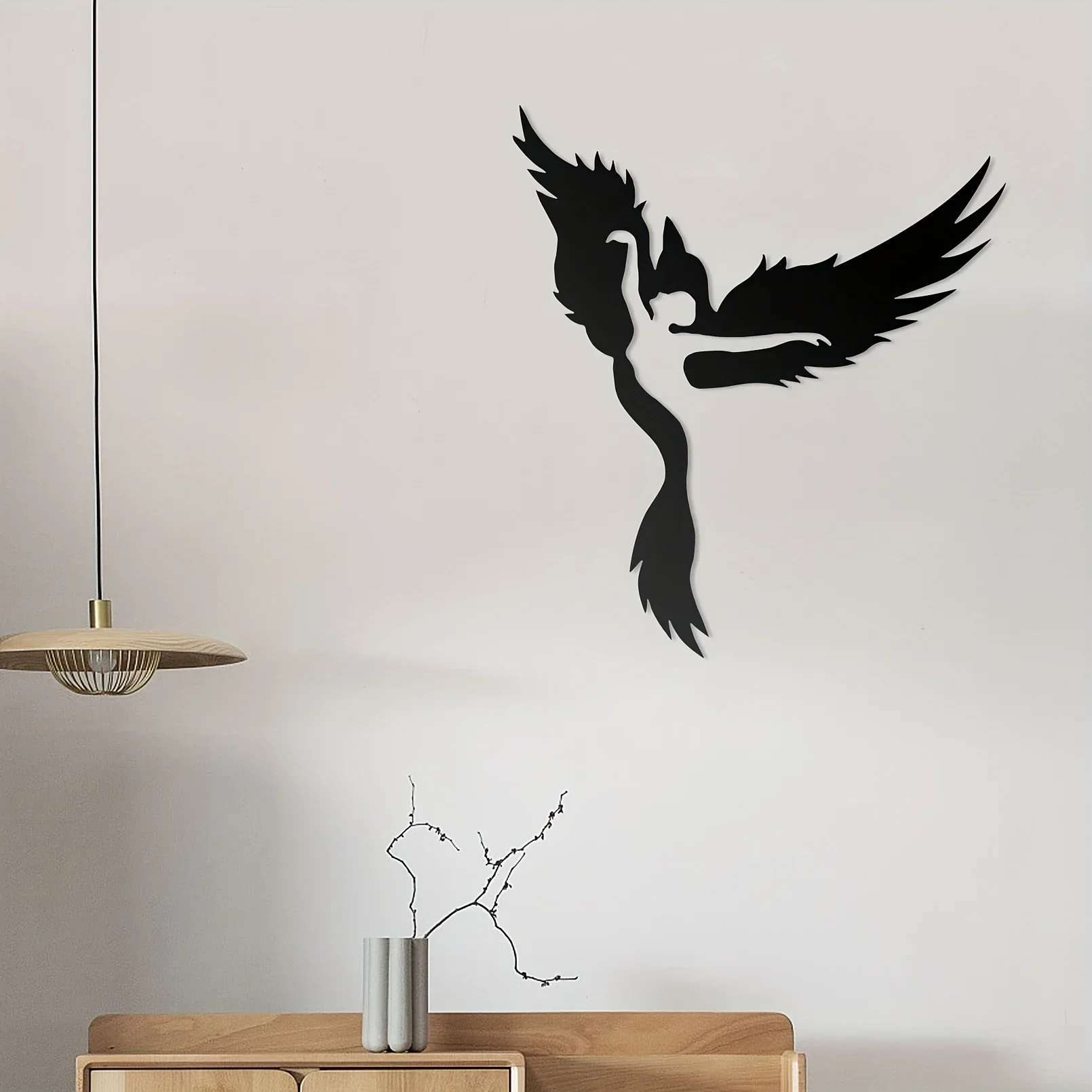 Metal Angel Bird Wall Mounted Decoration Simple Line Drawing Home Painting Wall Sculpture Kitchen Bathroom LivingRoom Bedroom
Metal Angel Bird Wall Mounted Decoration Simple Line Drawing Home Painting Wall Sculpture Kitchen Bathroom LivingRoom Bedroom