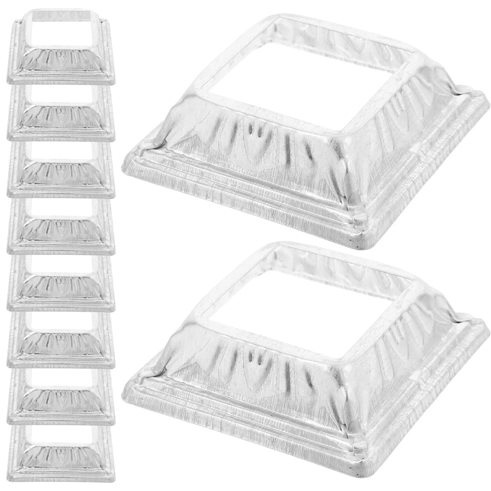 10Pcs Metal Square Post Base Covers Decorative Railing Skirts Sturdy Deck Column Trim Balcony Stair Railing Support Cover
10Pcs Metal Square Post Base Covers Decorative Railing Skirts Sturdy Deck Column Trim Balcony Stair Railing Support Cover