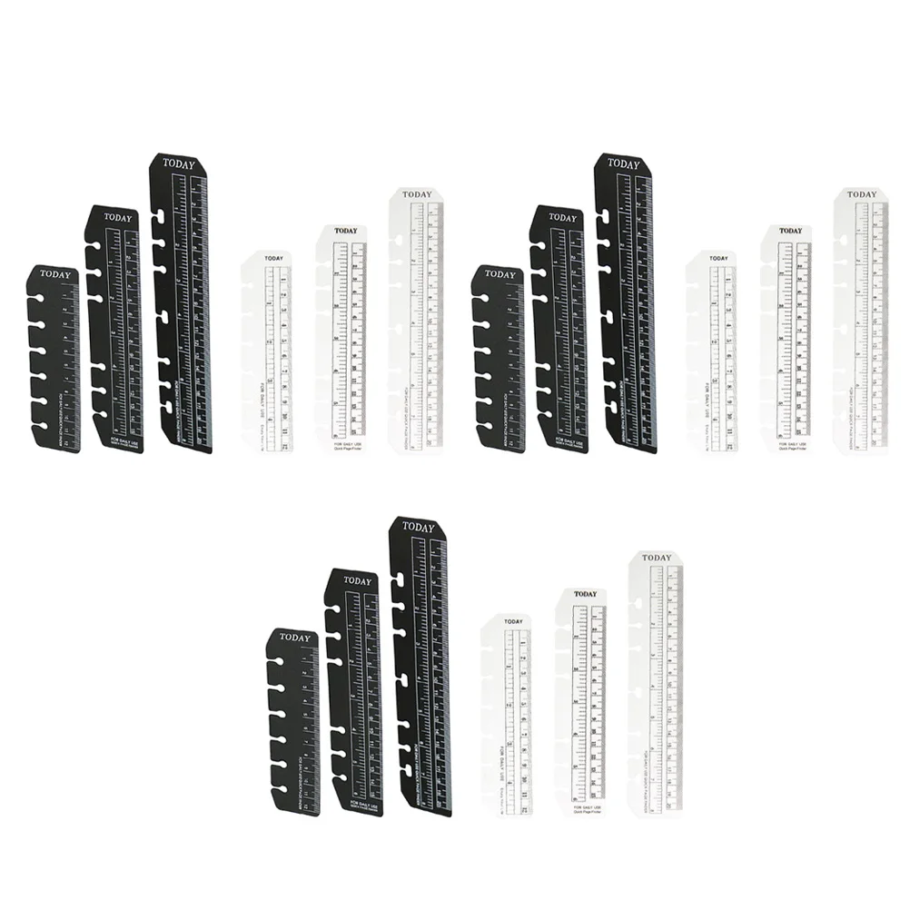 18 Pcs Bookmark Ruler for Planner Bookmarks with Page Marker Markers Loose Leaf
18 Pcs Bookmark Ruler for Planner Bookmarks with Page Marker Markers Loose Leaf