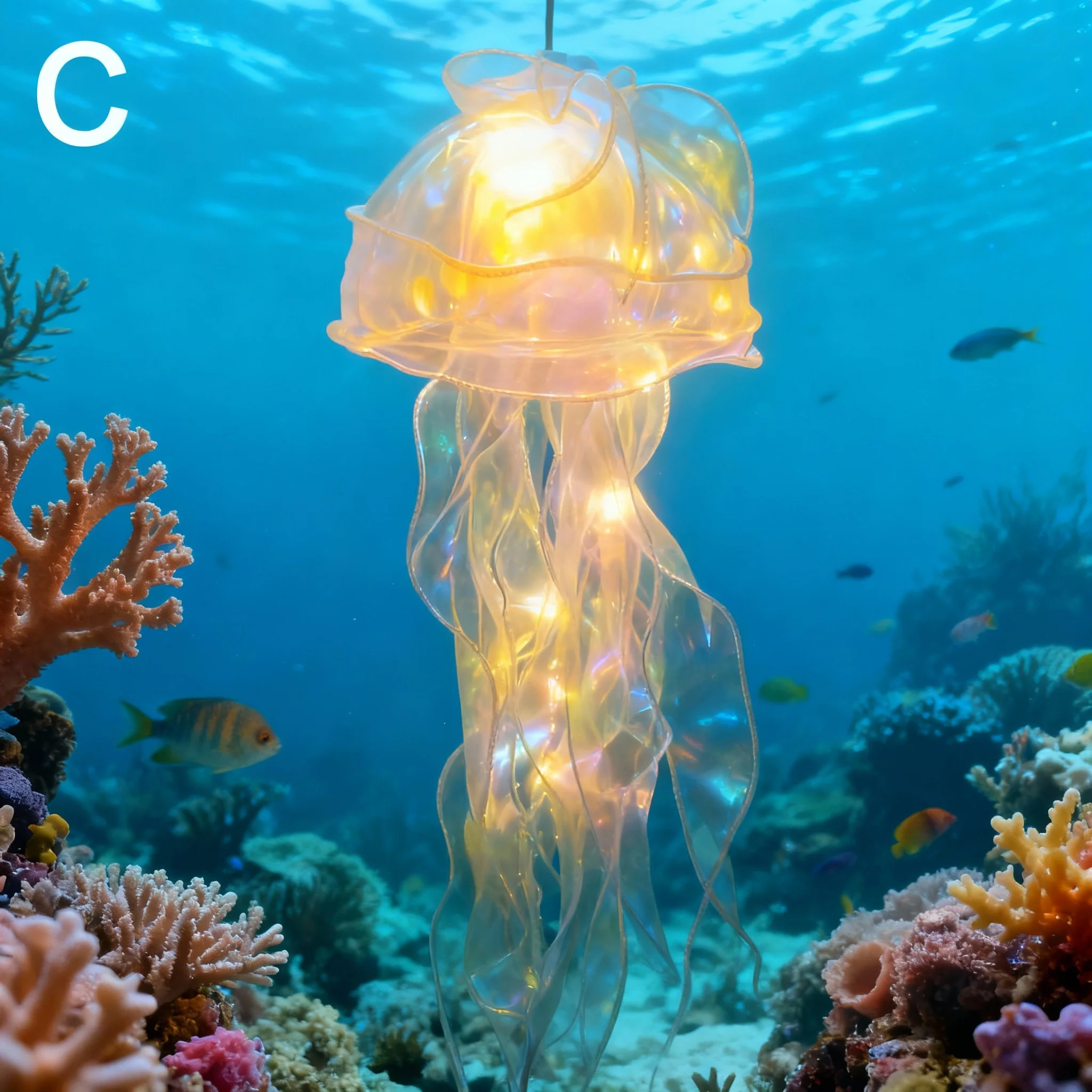 1PCS RGB Jellyfish Lamp Colorful Night Light Jellyfish Atmosphere Light Lamp Hanging Ceiling Lantern Creative Jellyfish Lamp New
1PCS RGB Jellyfish Lamp Colorful Night Light Jellyfish Atmosphere Light Lamp Hanging Ceiling Lantern Creative Jellyfish Lamp New