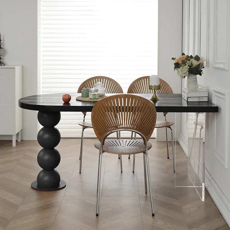 Wood Desk Dining Table Study Nordic Dressing Hallway Dining Table Wall Balcony Makeup Corner Writing Muebles Home Furniture
Wood Desk Dining Table Study Nordic Dressing Hallway Dining Table Wall Balcony Makeup Corner Writing Muebles Home Furniture