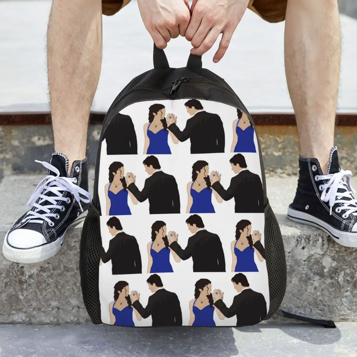 The Vampire Diaries Damon Salvatore And Elena Backpack Daypack Large Capacity BookBag School Bag Shoulder Bags for Men Women
The Vampire Diaries Damon Salvatore And Elena Backpack Daypack Large Capacity BookBag School Bag Shoulder Bags for Men Women