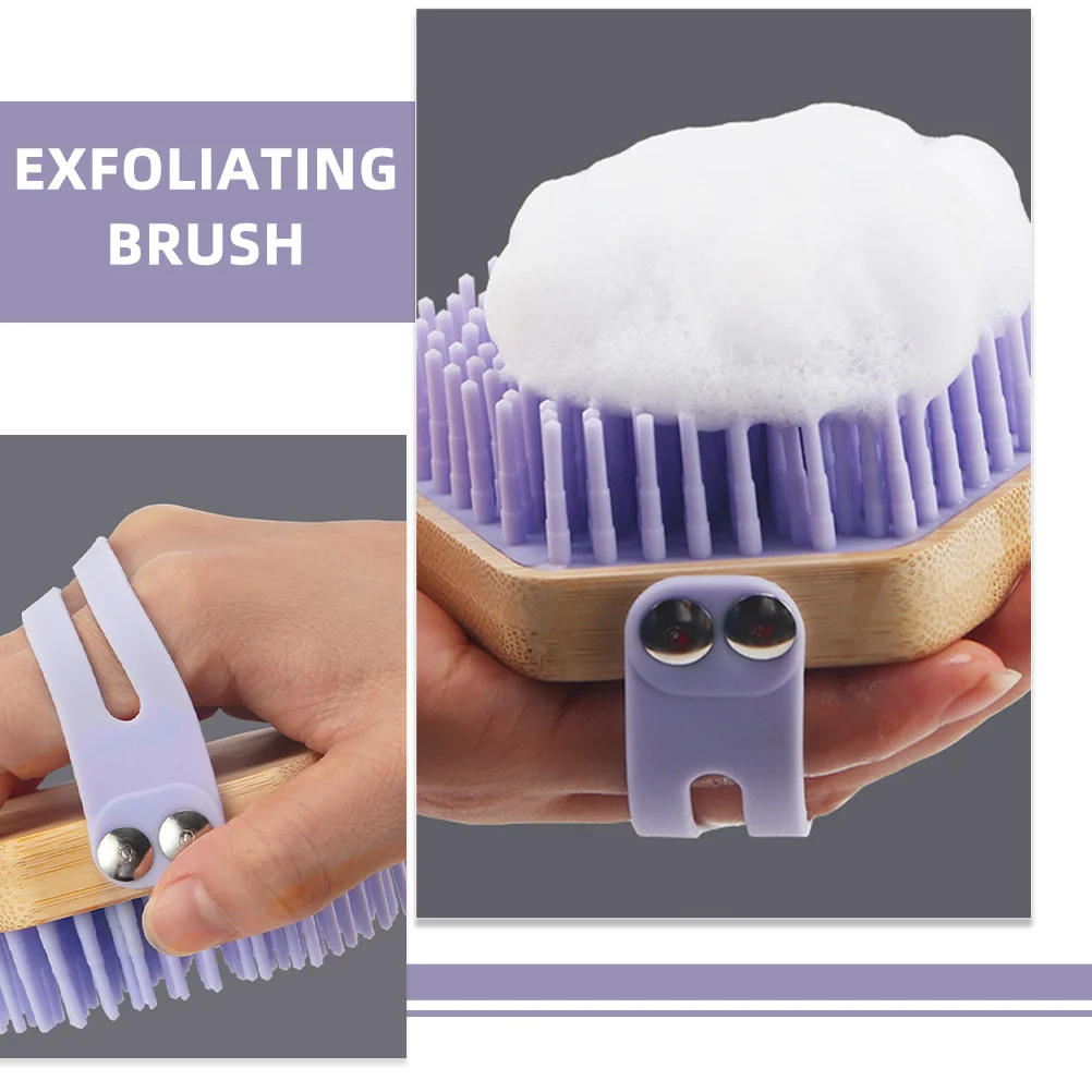 Silicone Bath Brush Compact Lightweight Portable Shower Scrubber Exfoliating Body Scrubber for Daily Body Washing
Silicone Bath Brush Compact Lightweight Portable Shower Scrubber Exfoliating Body Scrubber for Daily Body Washing