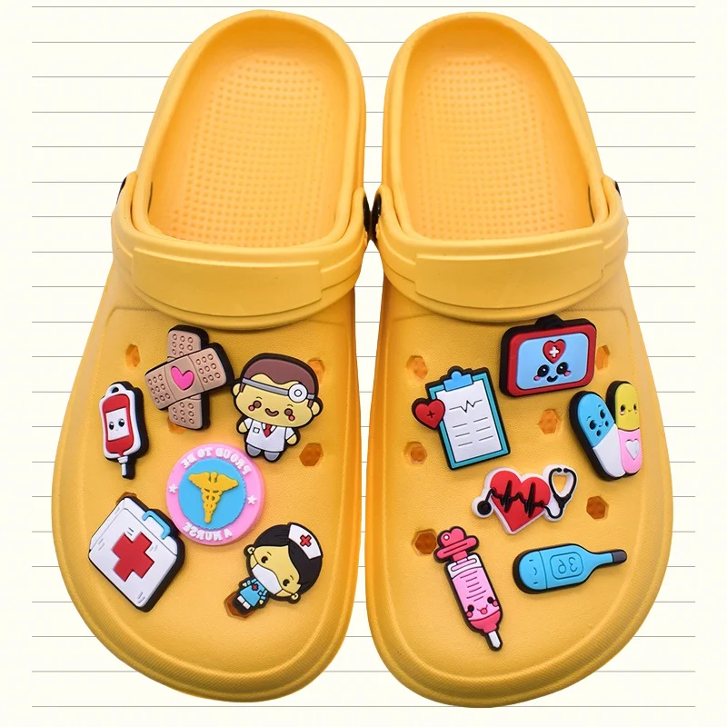 22Pcs cute Medical Series syringe ambulance capsule PVC Shoe Charms Accessoriess doctors nurses Holiday DIY gifts
22Pcs cute Medical Series syringe ambulance capsule PVC Shoe Charms Accessoriess doctors nurses Holiday DIY gifts