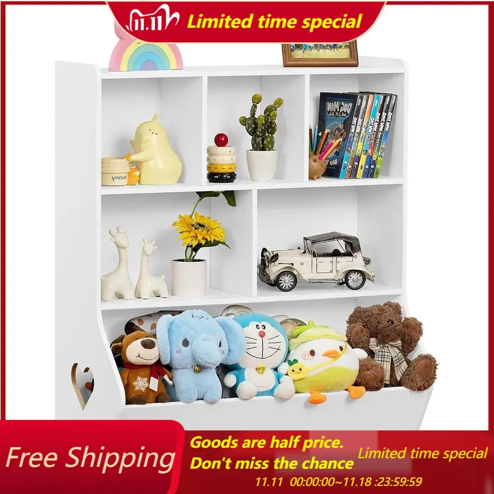 Kids Toy Storage Organizer, 3 Tier Children Bookcase and Bookshelf, Toddler 6 Cubby Toy Storage Cabinet
Kids Toy Storage Organizer, 3 Tier Children Bookcase and Bookshelf, Toddler 6 Cubby Toy Storage Cabinet