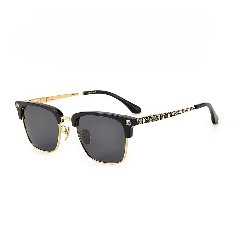 Polarized Lady Sunglasses Dragon Pattern Exquisite Carving Craftsmanship Leg Eyebrow Frame Fashion Individual Men Sunglasses
Polarized Lady Sunglasses Dragon Pattern Exquisite Carving Craftsmanship Leg Eyebrow Frame Fashion Individual Men Sunglasses