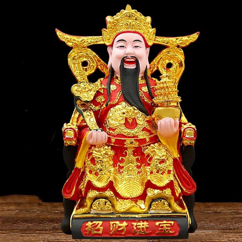 30cm Resin Wealth God Buddha Statue Lucky Home Office Buddhism Decoration Crafts
30cm Resin Wealth God Buddha Statue Lucky Home Office Buddhism Decoration Crafts