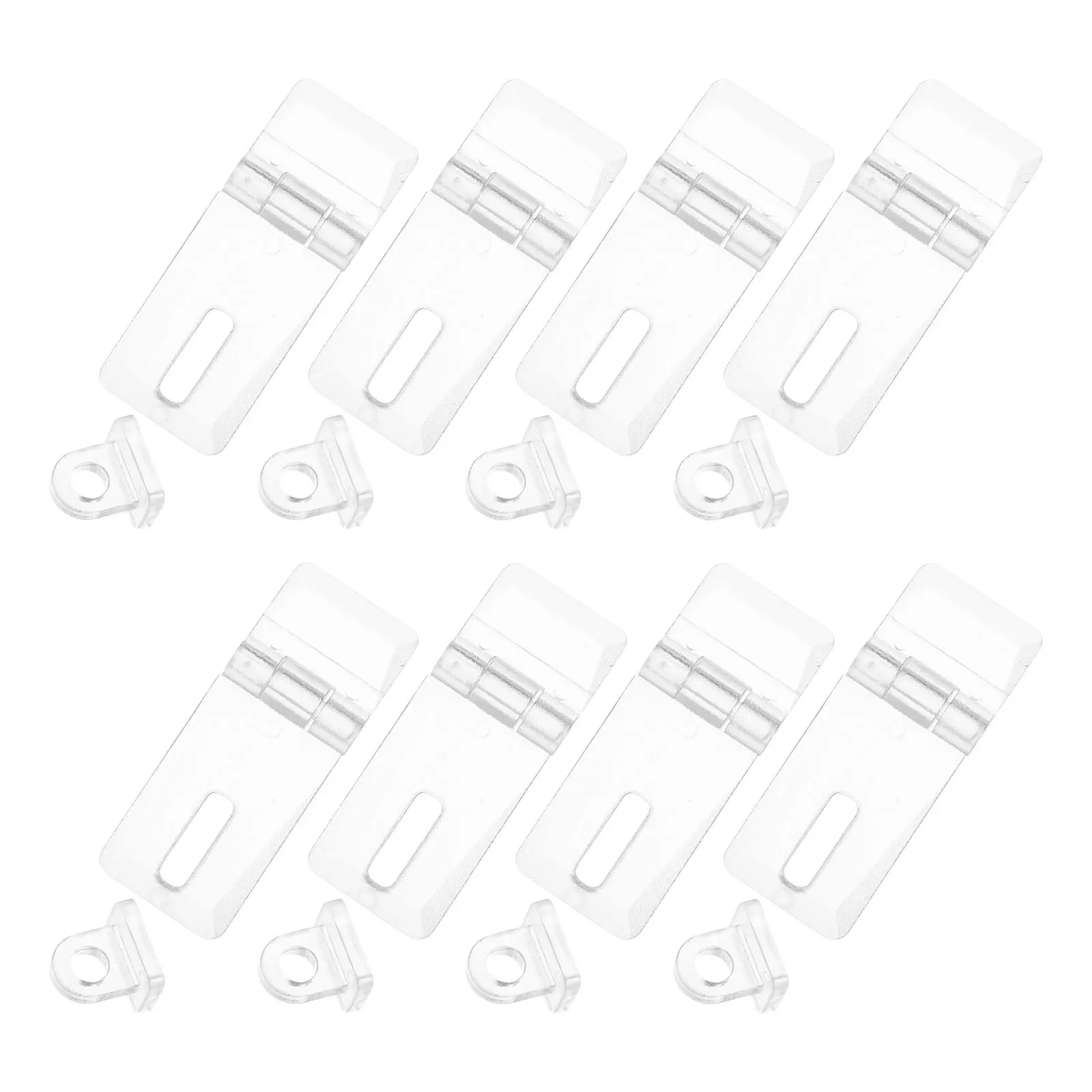8Sets Clear Acrylic Lock Hasp Transparent Snap Door Lock Buckle Hinge Latch Cabinet Accessories Plastic Fasteners
8Sets Clear Acrylic Lock Hasp Transparent Snap Door Lock Buckle Hinge Latch Cabinet Accessories Plastic Fasteners