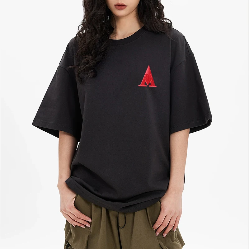 AMI AMORING Women's Love T-shirt Couple's Heavy Cotton Trendy Half Sleeve Loose Top Clothes Short Sleeve Men's Trendy Brand
AMI AMORING Women's Love T-shirt Couple's Heavy Cotton Trendy Half Sleeve Loose Top Clothes Short Sleeve Men's Trendy Brand