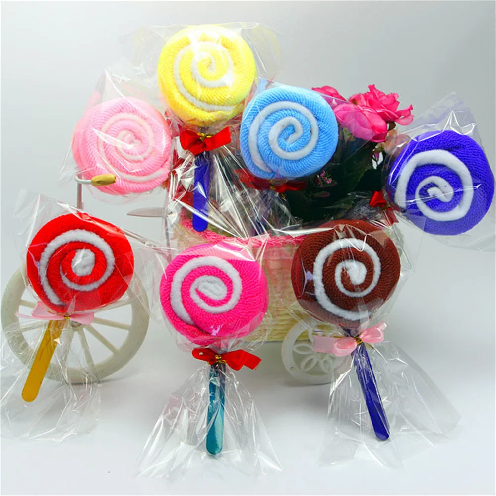 20x20cm Creative Candy Shape Solid Cotton Towel Valentine'S Day Birthday Party Wedding Gift Supplies Kitchen Decoration Matching
20x20cm Creative Candy Shape Solid Cotton Towel Valentine'S Day Birthday Party Wedding Gift Supplies Kitchen Decoration Matching