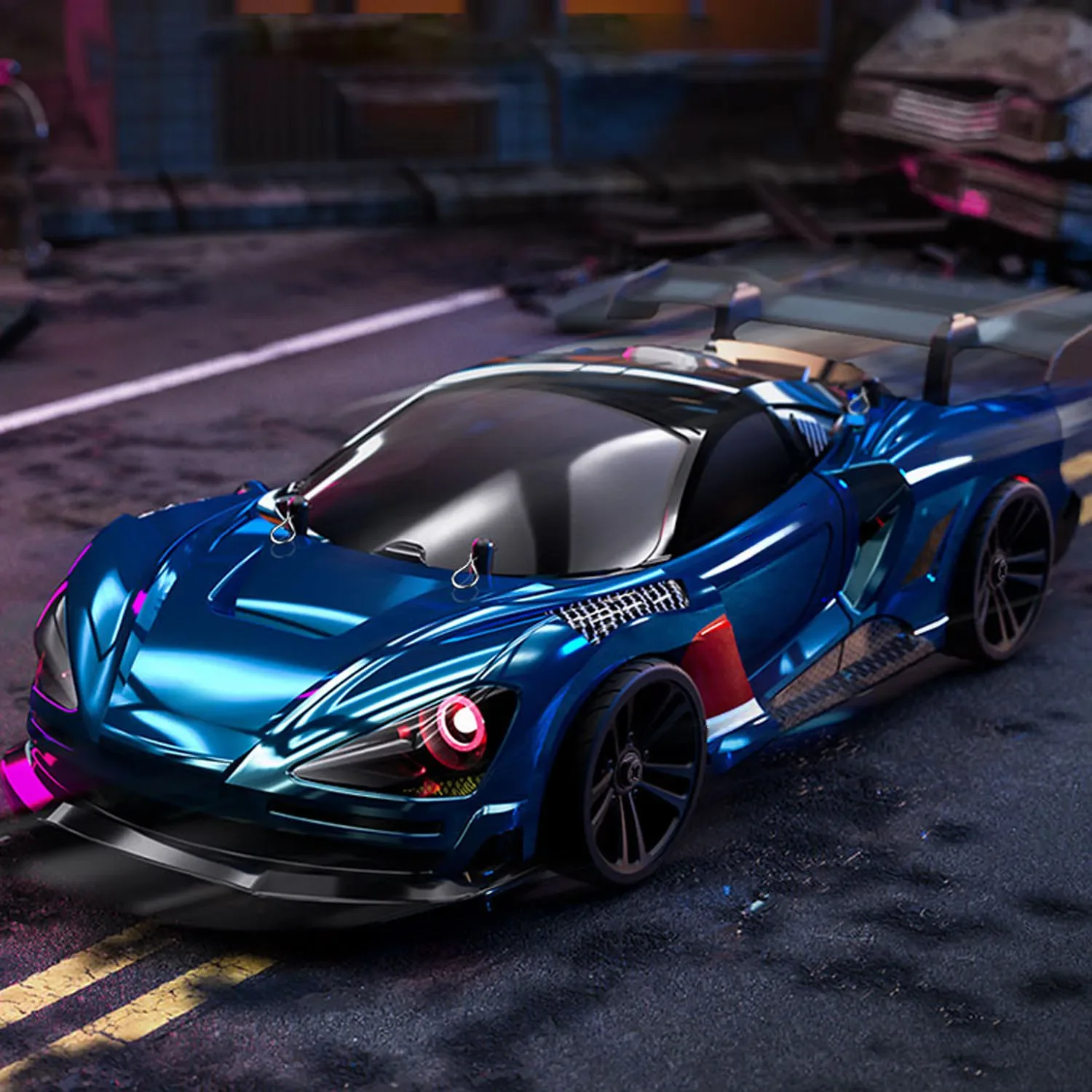 High Speed Remote Control Car SCY16301 Drifting Car 1:16 Brushed Electric Car Toy Model Seven Mode Four Wheel Drive Lighting
High Speed Remote Control Car SCY16301 Drifting Car 1:16 Brushed Electric Car Toy Model Seven Mode Four Wheel Drive Lighting