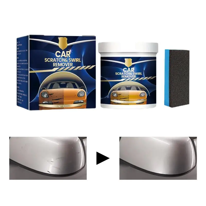 Car Wax With Sponge For Repair Paint Scratches Car Scratch Remover Paint Care Cream Car Wax Scratch And Swirl Remover For Car
Car Wax With Sponge For Repair Paint Scratches Car Scratch Remover Paint Care Cream Car Wax Scratch And Swirl Remover For Car