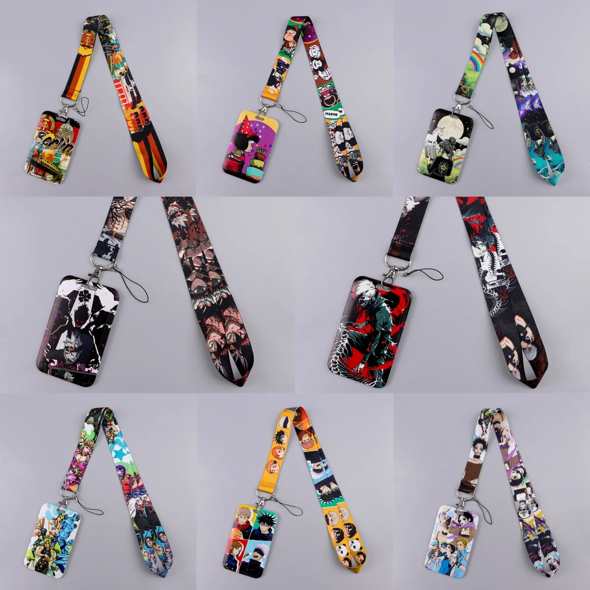 Cool Anime Figure Lanyard Neck Strap Keychain Horror ID Card Cover Badge Holder Mobile Phone Hang Rope Keyring Accessories Gifts
Cool Anime Figure Lanyard Neck Strap Keychain Horror ID Card Cover Badge Holder Mobile Phone Hang Rope Keyring Accessories Gifts