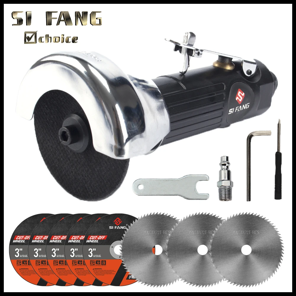 Pneumatic Angle Grinder Wheel, Air Grinder Tool for Metal, Wood Cutting, Polishing Machine, 8Pcs Cutting Discs
Pneumatic Angle Grinder Wheel, Air Grinder Tool for Metal, Wood Cutting, Polishing Machine, 8Pcs Cutting Discs