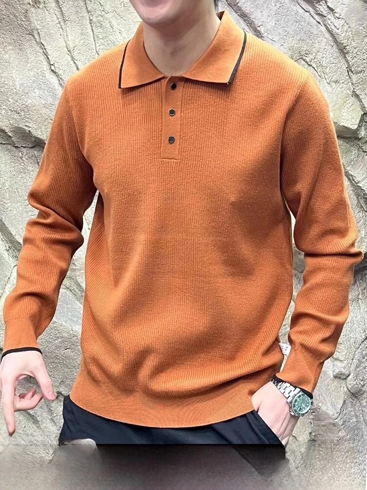 Soft Comfortable Men's Knitted Sweater Collared Color Block Casual Loose Fit Long Sleeve Breathable Skin-Friendly Autumn Wint...
Soft Comfortable Men's Knitted Sweater Collared Color Block Casual Loose Fit Long Sleeve Breathable Skin-Friendly Autumn Wint...