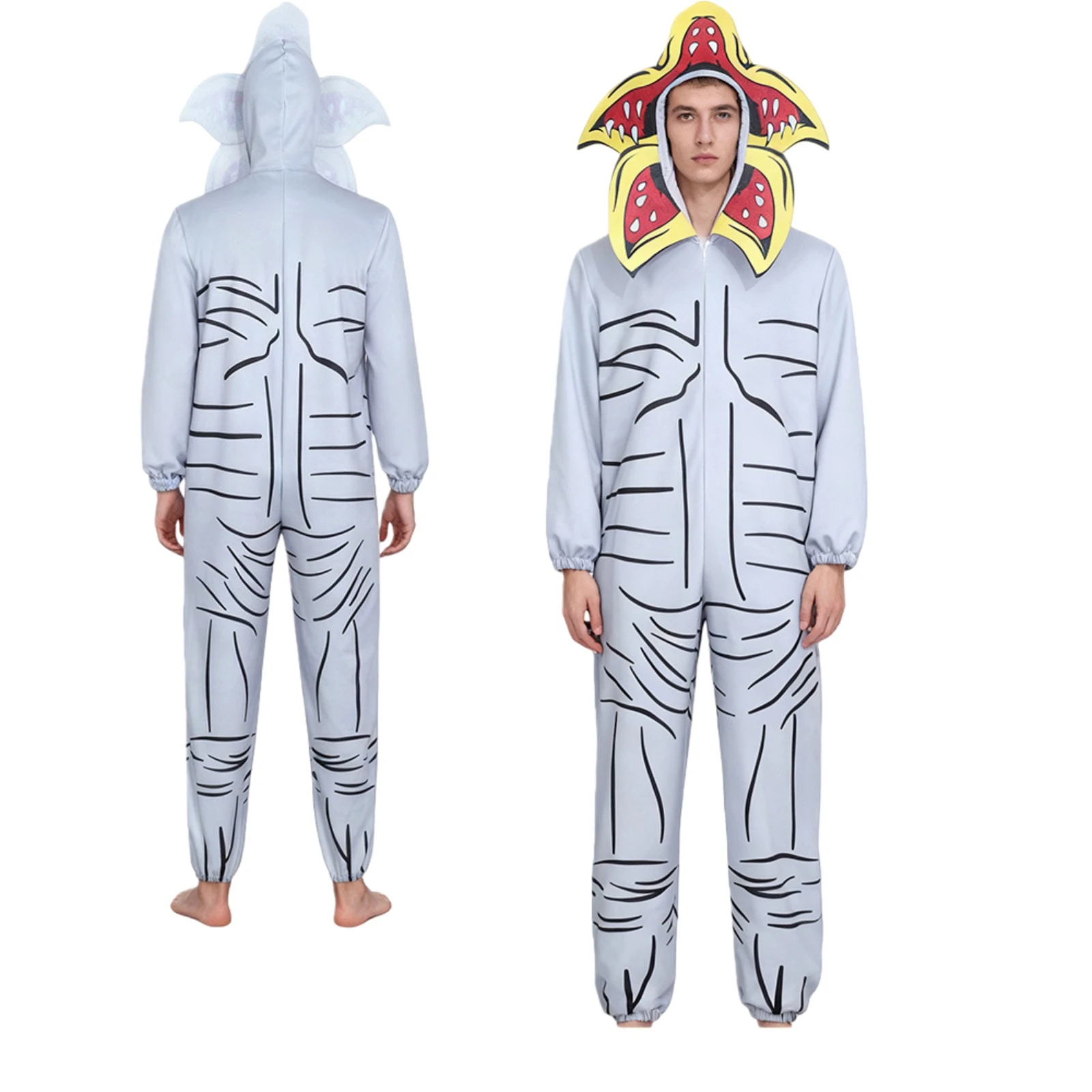 Demogor Cosplay Costume Movie Men Women Jumpsuit Petal Shaped Headband Halloween Carnival Party Bodysuit
Demogor Cosplay Costume Movie Men Women Jumpsuit Petal Shaped Headband Halloween Carnival Party Bodysuit