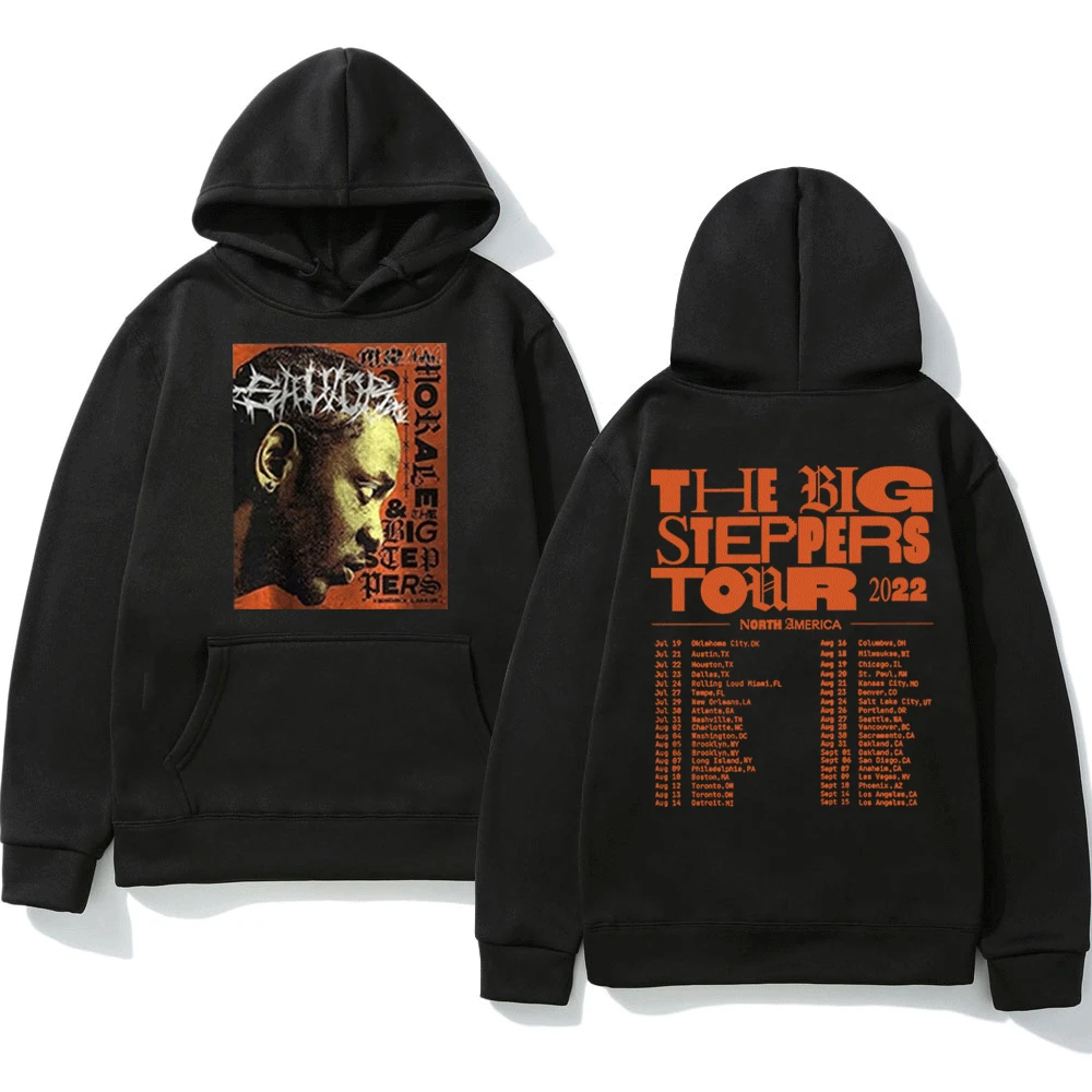 Rapper Kendrick Lamar Hoodie Men Music Album Mr Morale & The Big Steppers 2022 Tour Print Sweatshirts Hip Hop Hooded Pullover
Rapper Kendrick Lamar Hoodie Men Music Album Mr Morale & The Big Steppers 2022 Tour Print Sweatshirts Hip Hop Hooded Pullover