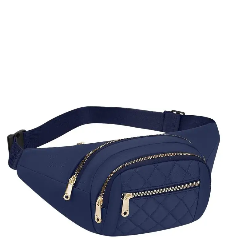 Fanny Pack Adjustable Strap Multi Pockets Quilted Design Durable Waist Bag for Hiking Travel Running Sports
Fanny Pack Adjustable Strap Multi Pockets Quilted Design Durable Waist Bag for Hiking Travel Running Sports