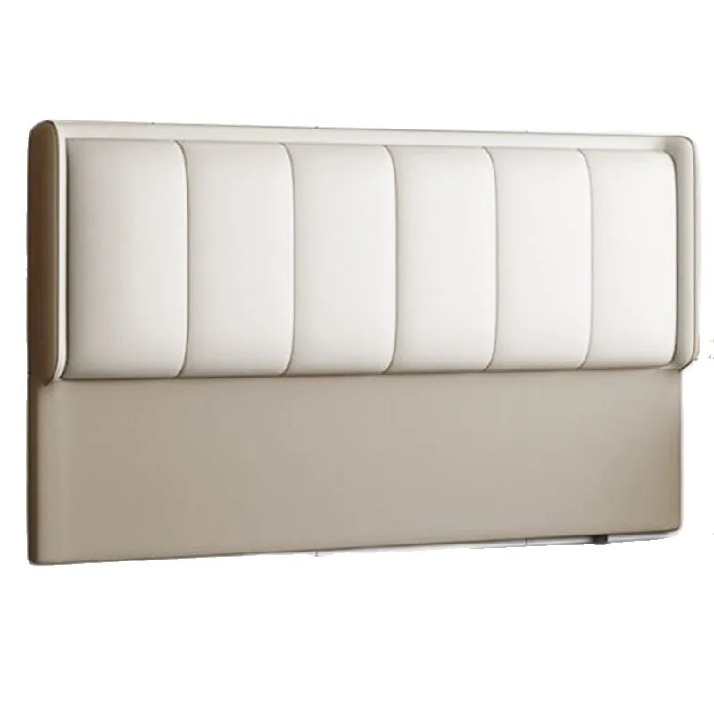 New solid wood leather soft bag bedside backrest floor integration
New solid wood leather soft bag bedside backrest floor integration