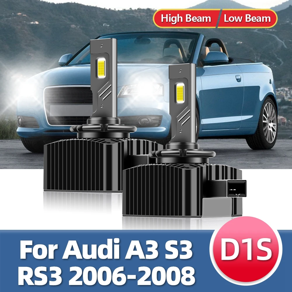 2x для Audi A3 S3 RS3 2006 2007 2008 Светодиодная фара 6500K HID для светодиодной лампы D1S 30000LM Автомобильная лампа CSP Chip High Birght 12V
2x для Audi A3 S3 RS3 2006 2007 2008 Светодиодная фара 6500K HID для светодиодной лампы D1S 30000LM Автомобильная лампа CSP Chip High Birght 12V