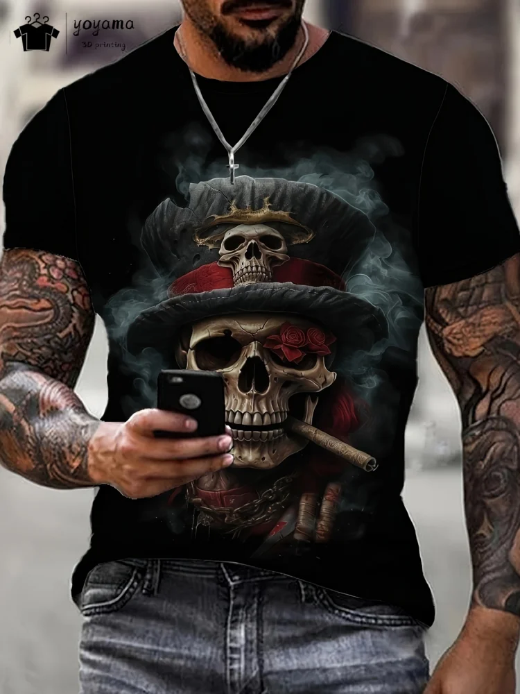 Vintage Hip Hop Patterned T-Shirt Men's Summer Street Men's Short Sleeve Tee Fashion Casual Men's Tops Breathable Men's Clothing
Vintage Hip Hop Patterned T-Shirt Men's Summer Street Men's Short Sleeve Tee Fashion Casual Men's Tops Breathable Men's Clothing