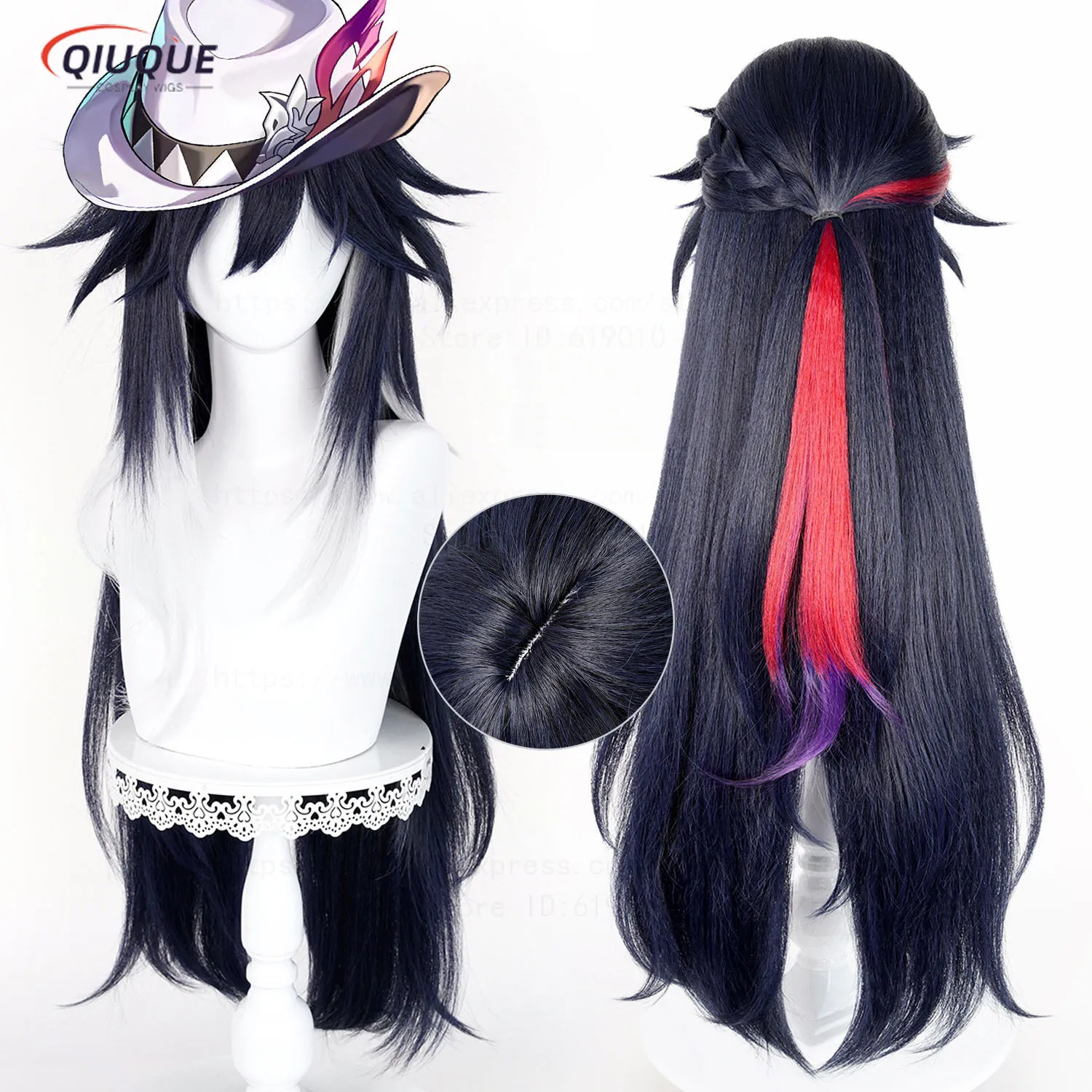 Ashveil Cosplay Wig Honkai Star Rail Hair Heat Resistant Synthetic Hair Wigs+ Wig Cap
Ashveil Cosplay Wig Honkai Star Rail Hair Heat Resistant Synthetic Hair Wigs+ Wig Cap