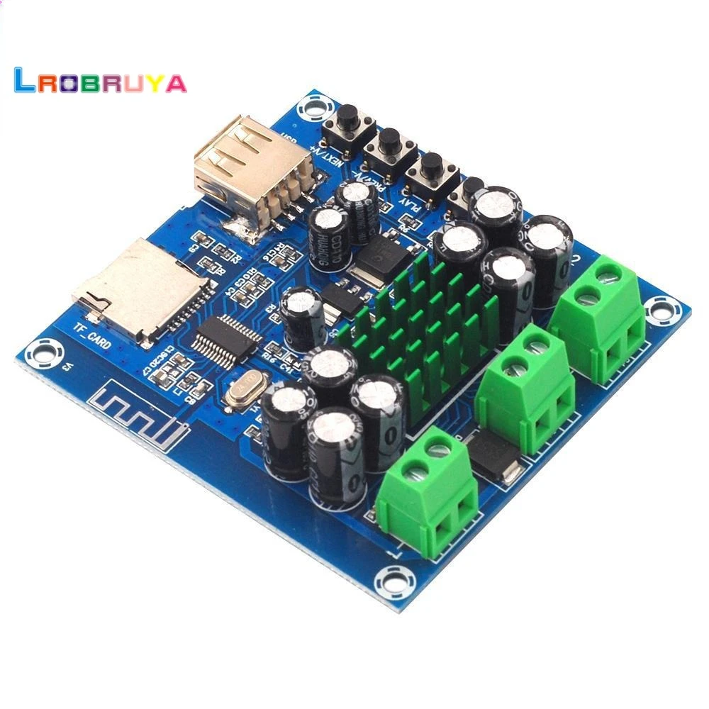 XH-M422 Bluetooth Power Amplifier Board, Integrated Bluetooth U Disk TF Card Playback TPA3116D2 Amplifier Board Dual 50W
XH-M422 Bluetooth Power Amplifier Board, Integrated Bluetooth U Disk TF Card Playback TPA3116D2 Amplifier Board Dual 50W