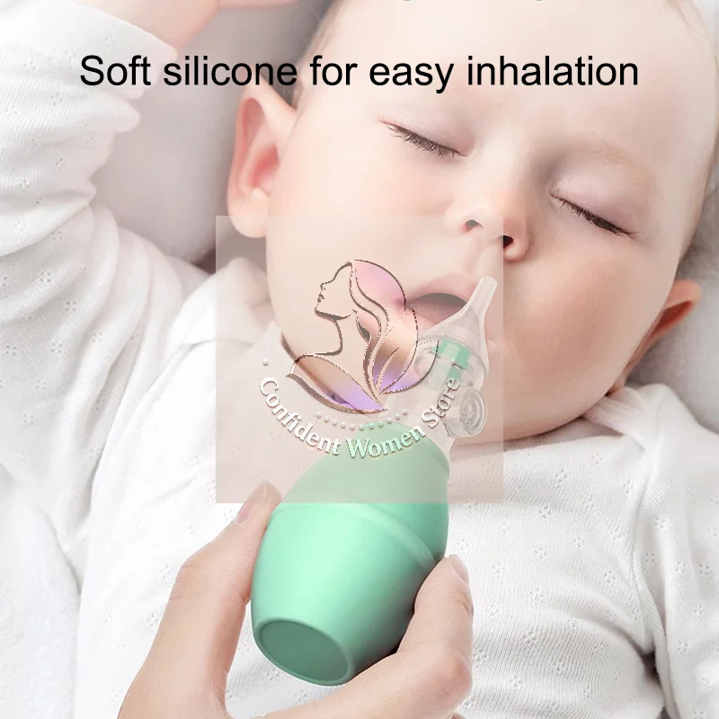 Soft Nasal Aspirator For Newborn Baby Toddler Anti-back Flow Nose Sucker Prevent Nasal Congestion Vacuum Nose Cleaner
Soft Nasal Aspirator For Newborn Baby Toddler Anti-back Flow Nose Sucker Prevent Nasal Congestion Vacuum Nose Cleaner