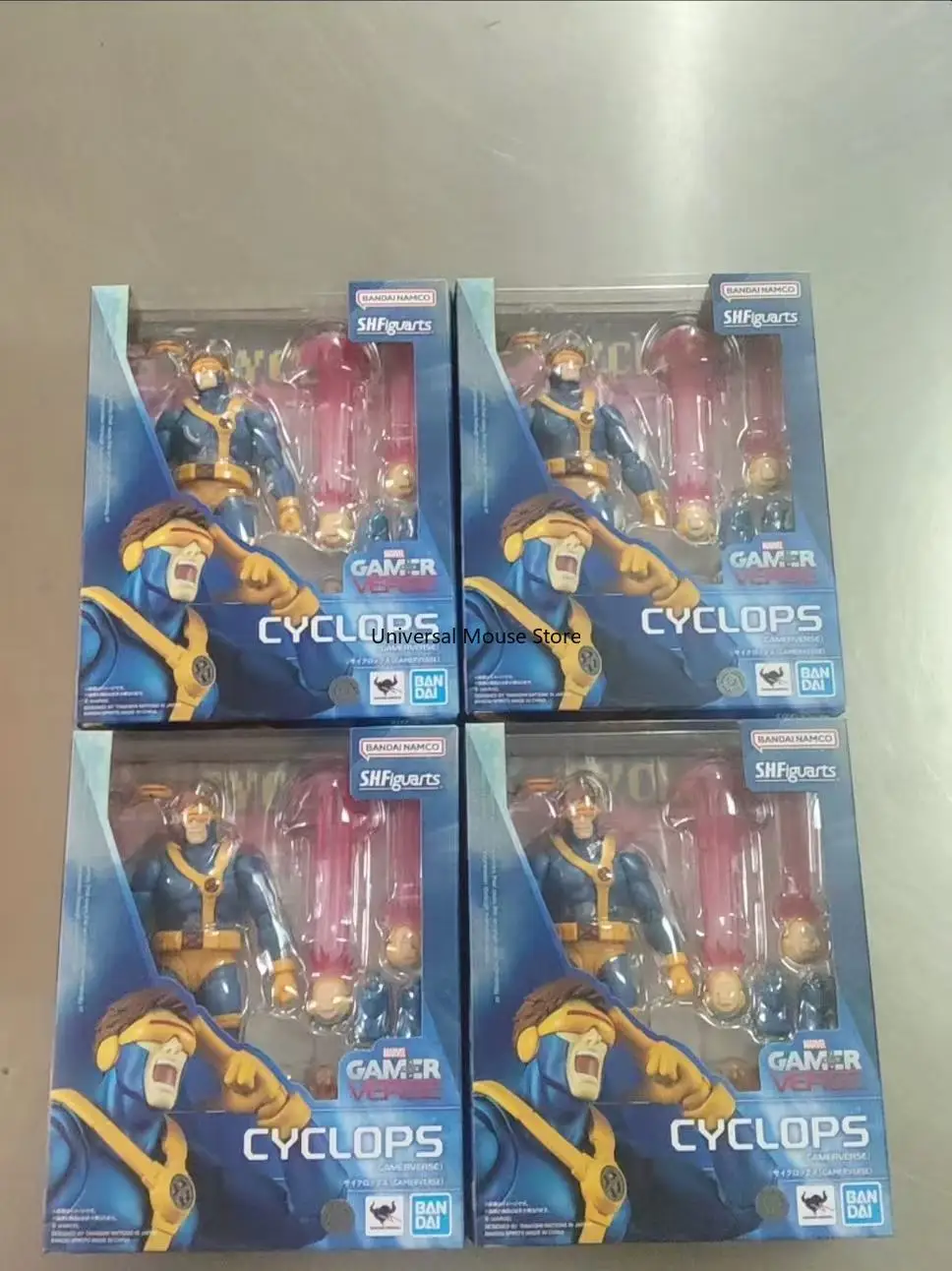 Bandai SHF Marvel X-Men Cyclops GAMERVERSE Action Figure Model
Bandai SHF Marvel X-Men Cyclops GAMERVERSE Action Figure Model