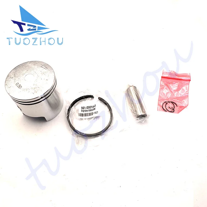 351-00004-1 Piston Kit (0.5Mm O/s) For TOHATSU Outboard 2-stroke 9.9HP 15HP Piston Ring 351-00014-1 +0.5mm 351-00004 Dia:55.5MM
351-00004-1 Piston Kit (0.5Mm O/s) For TOHATSU Outboard 2-stroke 9.9HP 15HP Piston Ring 351-00014-1 +0.5mm 351-00004 Dia:55.5MM