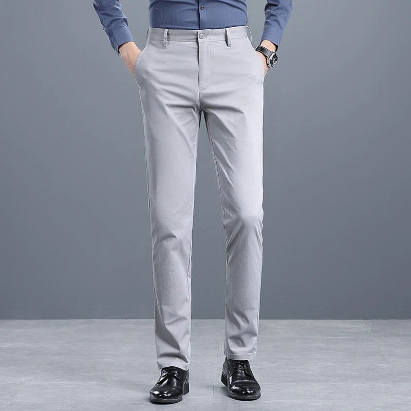 New Boutique Fashion Solid Color Male Slim Casual Trousers Wedding Dress Suit Mens Pants Mens Brand Business Casual Suit Pants
New Boutique Fashion Solid Color Male Slim Casual Trousers Wedding Dress Suit Mens Pants Mens Brand Business Casual Suit Pants