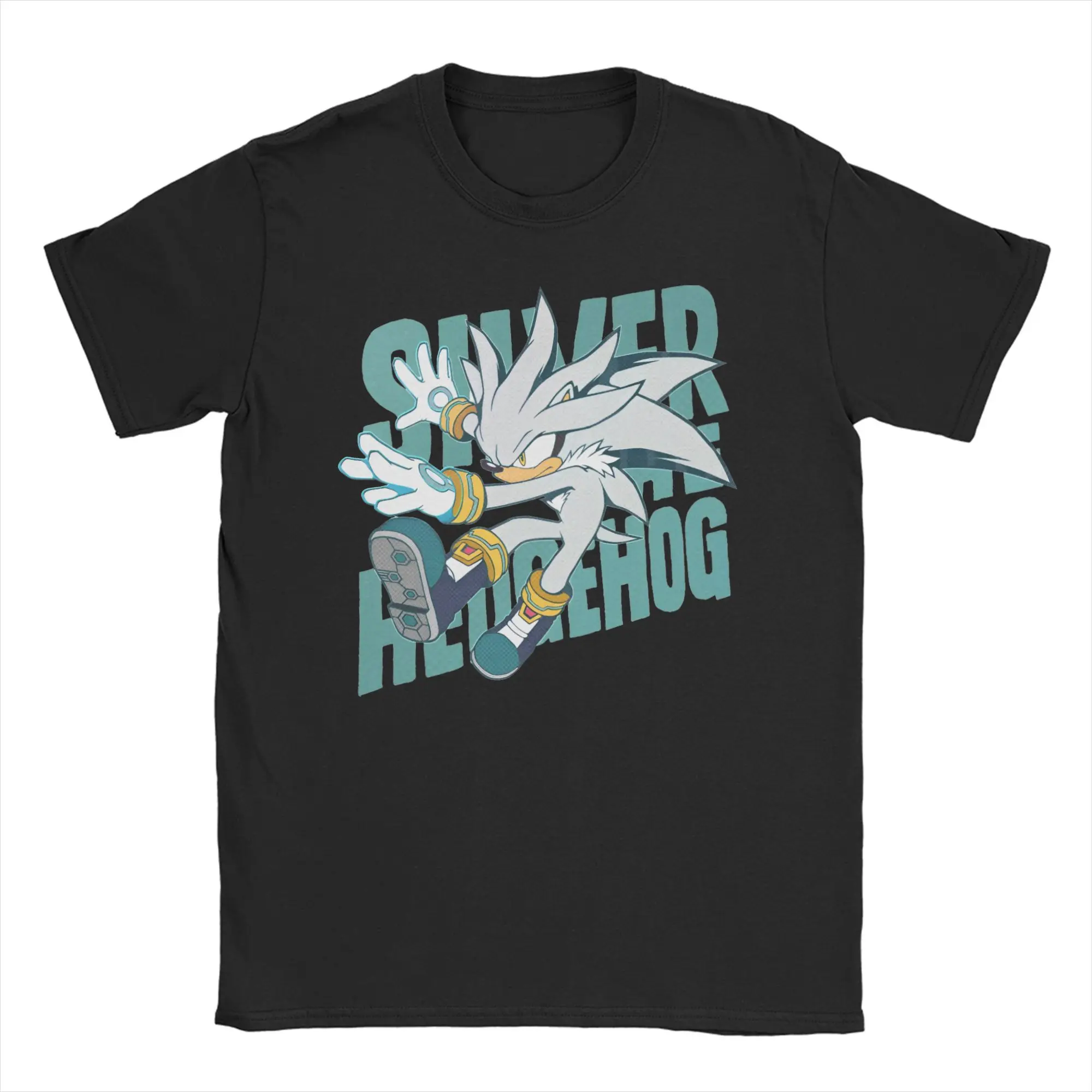 Silver the Hedgehog New Arrival T Shirt Men Women Shadows Cartoon 100% Cotton Movie Print Tee Shirt Clothing
Silver the Hedgehog New Arrival T Shirt Men Women Shadows Cartoon 100% Cotton Movie Print Tee Shirt Clothing