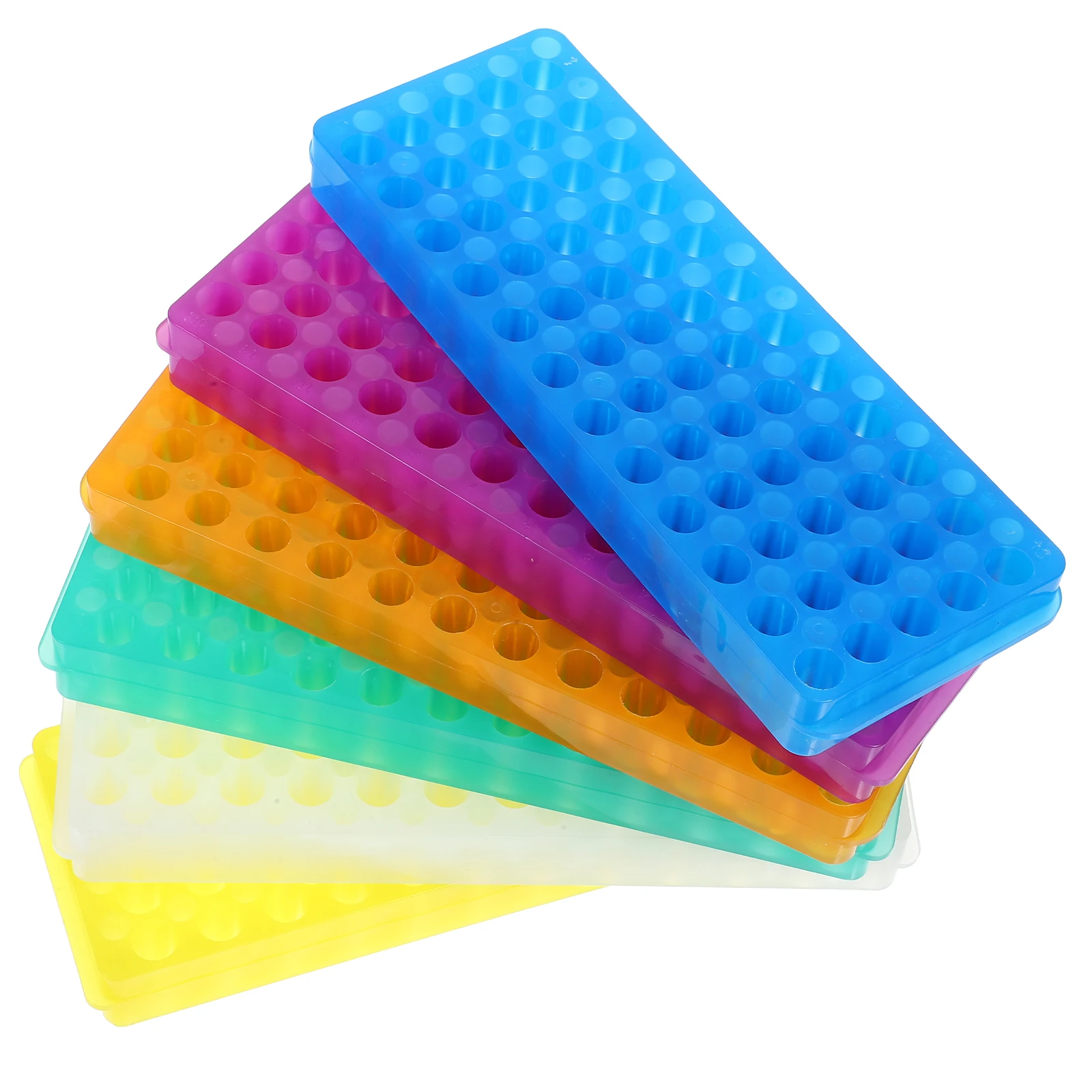 6pcs Test Tube Rack 0.5/1.5/2ml Glass Tubes Holder Laboratory Sampling Storage ABS Plastic Double Sided Organizer
6pcs Test Tube Rack 0.5/1.5/2ml Glass Tubes Holder Laboratory Sampling Storage ABS Plastic Double Sided Organizer