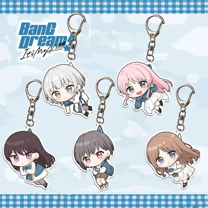 Cute Anime BanG Dream! It'S MyGO! Tomori Takamatsu Anon Chihaya Cosplay Bangdream Cartoon Lovely Acrylic Keychain llaveros
Cute Anime BanG Dream! It'S MyGO! Tomori Takamatsu Anon Chihaya Cosplay Bangdream Cartoon Lovely Acrylic Keychain llaveros