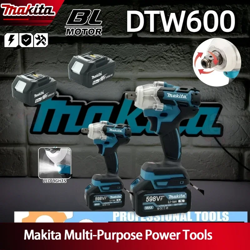 Электрическая отвертка Makita DTW600, бесщеточная, перезаряжаемая, совместимая с аккумулятором Makita 18В.
Электрическая отвертка Makita DTW600, бесщеточная, перезаряжаемая, совместимая с аккумулятором Makita 18В.
