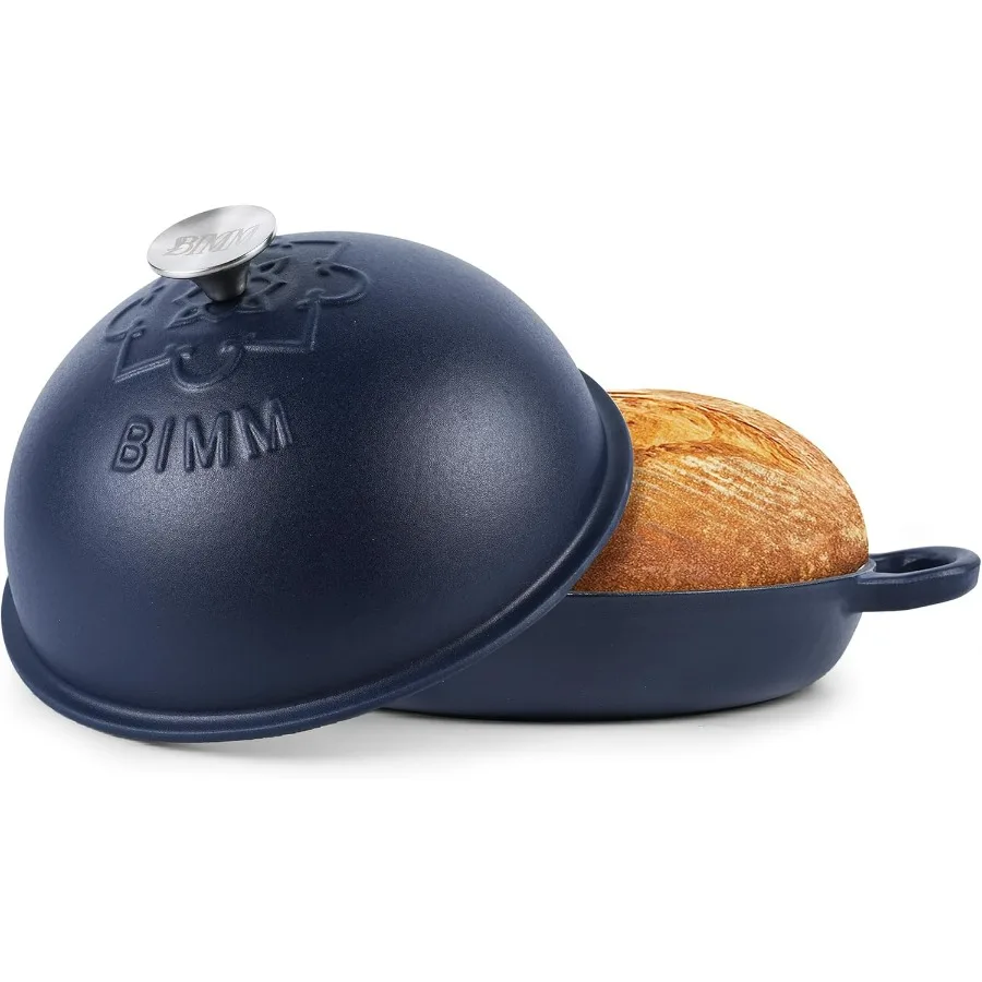 Cast Iron Dutch oven Pot with Lid for Sourdough Bread Baking Versatile Bread Oven with NonStick Enamel Coating Matte Finishing
Cast Iron Dutch oven Pot with Lid for Sourdough Bread Baking Versatile Bread Oven with NonStick Enamel Coating Matte Finishing