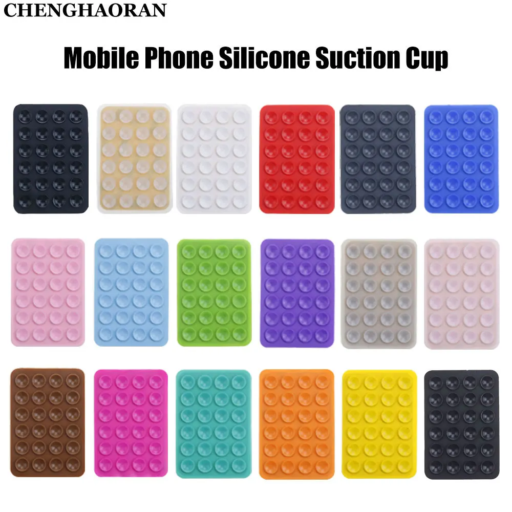 2PCS Silicone Suction Pad Back Sticker Suction Cup Mobile Phone Holder Silicone Mat Wall Stand Fixed For Glass Ceramic Tiles
2PCS Silicone Suction Pad Back Sticker Suction Cup Mobile Phone Holder Silicone Mat Wall Stand Fixed For Glass Ceramic Tiles