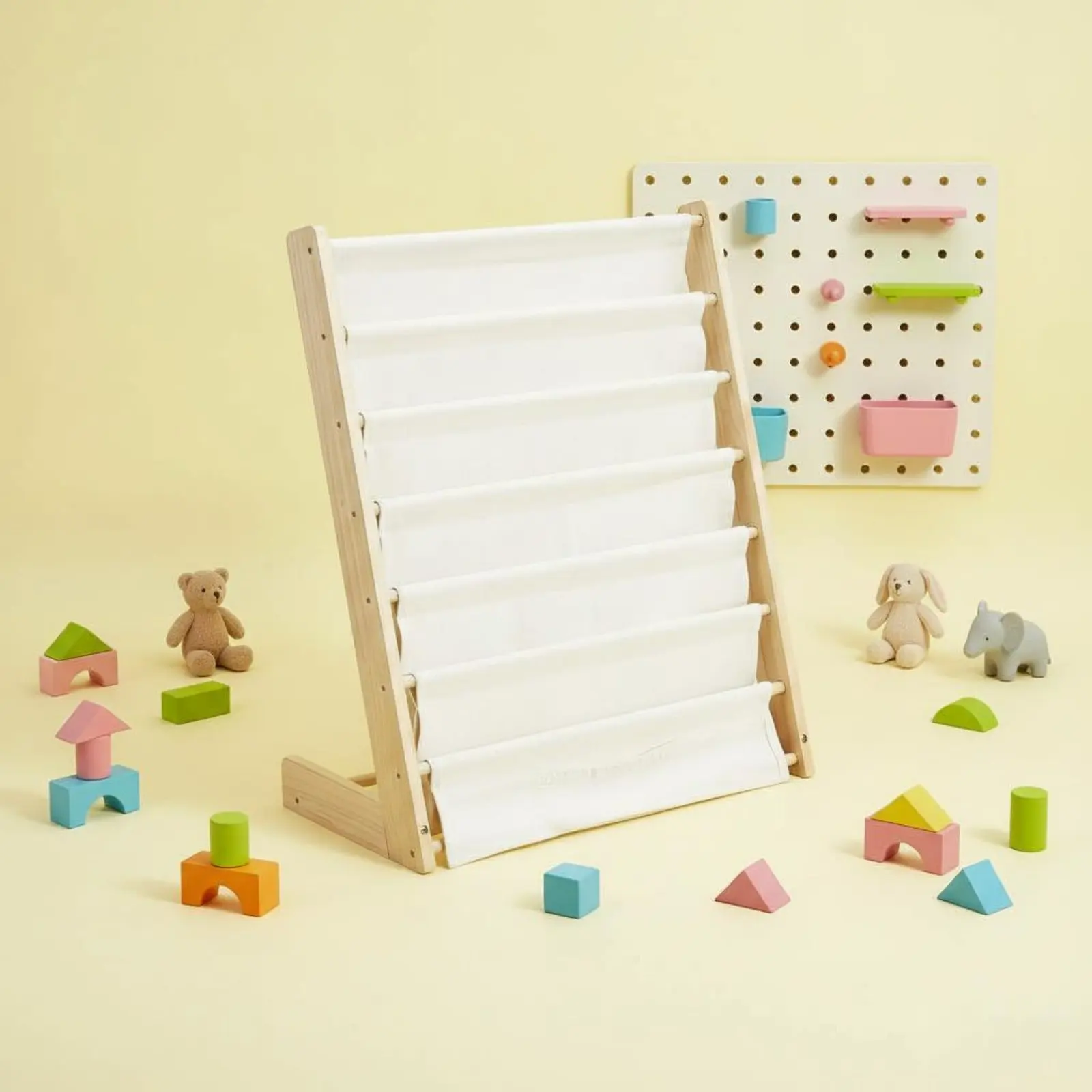 Portable Kids Bookshelf Space-Saving Washable Book Storage Rack Desktop Book Organizer Child-Safe Design Children's Bookshelf
Portable Kids Bookshelf Space-Saving Washable Book Storage Rack Desktop Book Organizer Child-Safe Design Children's Bookshelf