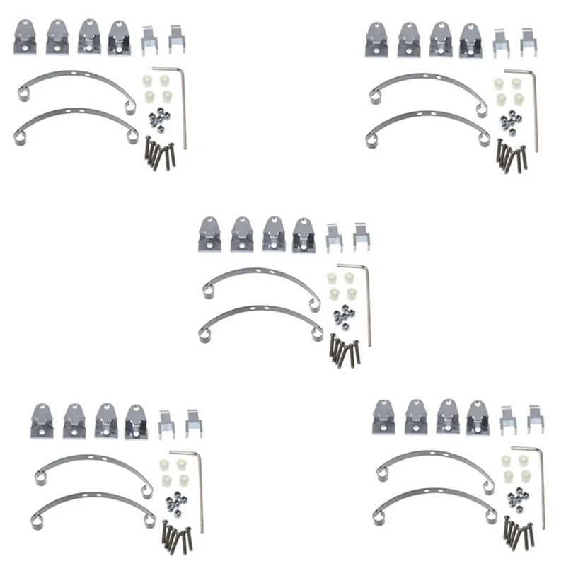 SQPP-5X Steel Leaf Spring Suspension Set For WPL Henglong B14 B16 B24 B36 Ural Q60 Q61 Q62 Q63 Q64 4X4 6X6,Silver 
SQPP-5X Steel Leaf Spring Suspension Set For WPL Henglong B14 B16 B24 B36 Ural Q60 Q61 Q62 Q63 Q64 4X4 6X6,Silver